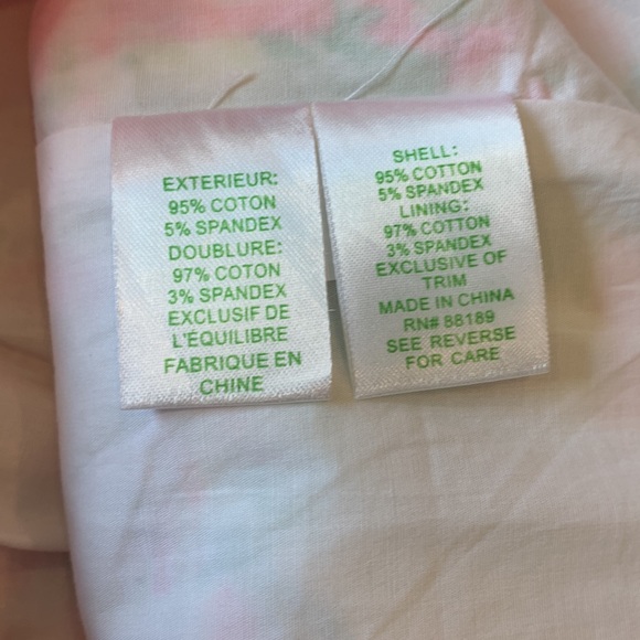 Hot pink floral Lilly Pulitzer dress size 10 - Picture 5 of 5